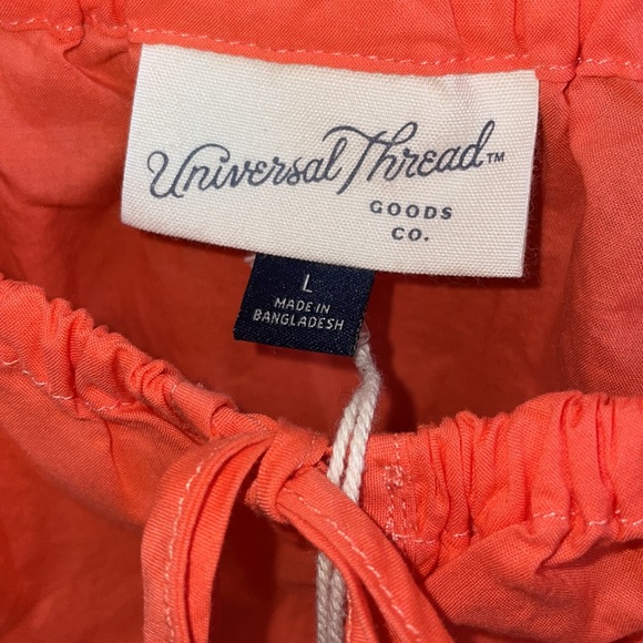 NWT Universal Thread Square Neck Cropped Short Sleeve Blouse - Picture 5 of 6